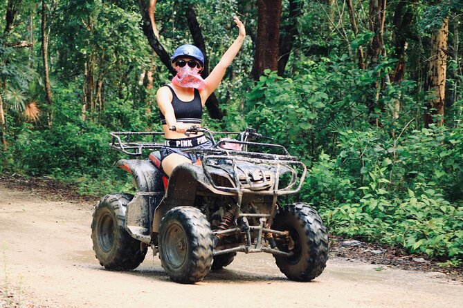 Maya Adrenaline Tulum: Cenote + 5 Ziplining + ATV Adventure - The Mayan Ceremony and Zipline Circuit, Including the 1 km and 45 m Moments