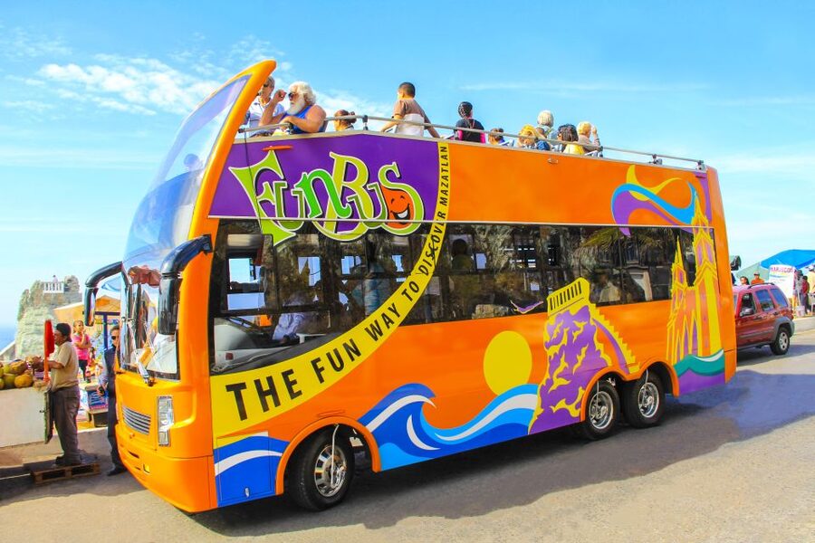 Mazatlán: Double-Decker Bus, Cliff Diving & Walking Tour - Double-decker open-top views, the fastest way to orient yourself