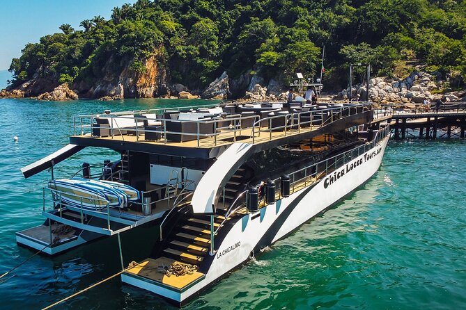 Mega Catamarans ALL INCLUSIVE Remote Paradise Beach Adventure - Stop 1 add-ons: waterfall hikes, ATV, and the cash question