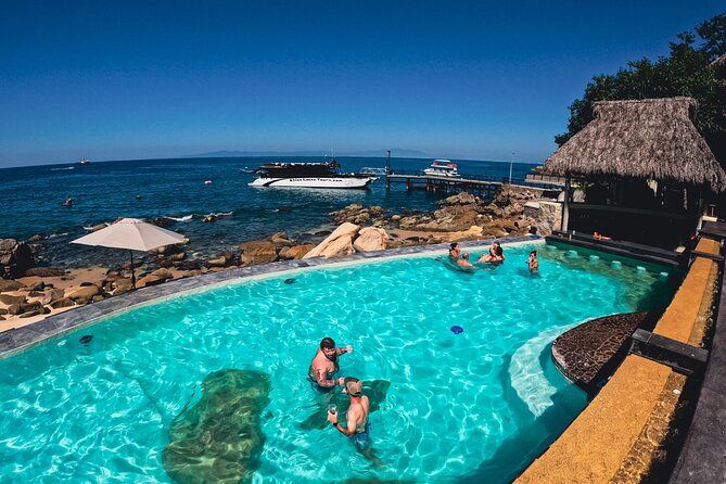 Mega Catamarans ALL INCLUSIVE Remote Paradise Beach Adventure - Stop 2: Quimixto time and the waterfall payoff