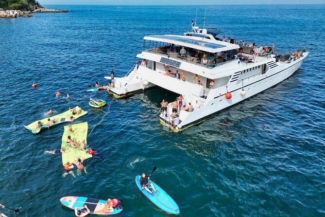 Mega Yacht ALL INCLUSIVE Yelapa Waterfall & Snorkeling Adventure - All-Inclusive Food and Drinks That Actually Affect the Day