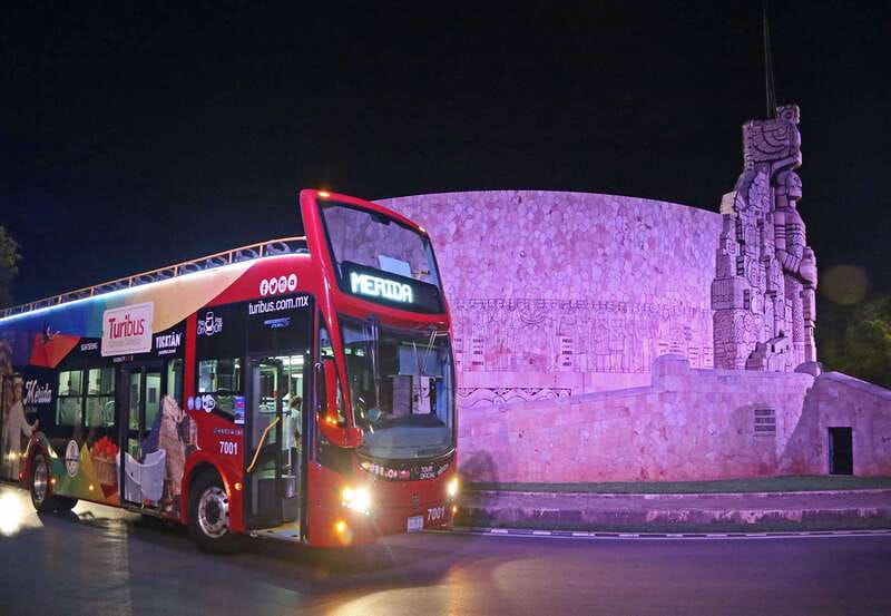 Mérida: Panoramic Sightseeing Tour Bus Ticket with 2 Routes - Turibus Mérida: Red Double-Decker Panoramic Value, Plain and Simple