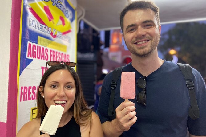 Merida Walking Food Tour. Authentic & Local Cuisine - Tamales and Plaza Grande popsicles: ending with something sweet