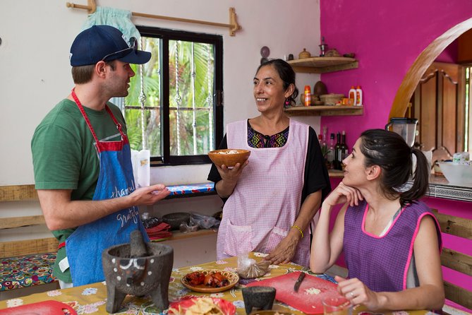 Mexican Cooking from Scratch in a Local Home in Tulum - Tacos al pastor and the marinade logic behind the flavor