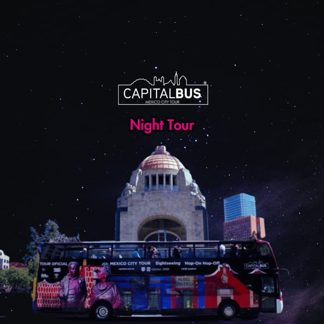 Mexico City: Double Decker Bus Night Tour - Juárez Avenue and Zona Rosa: where the night energy ramps up