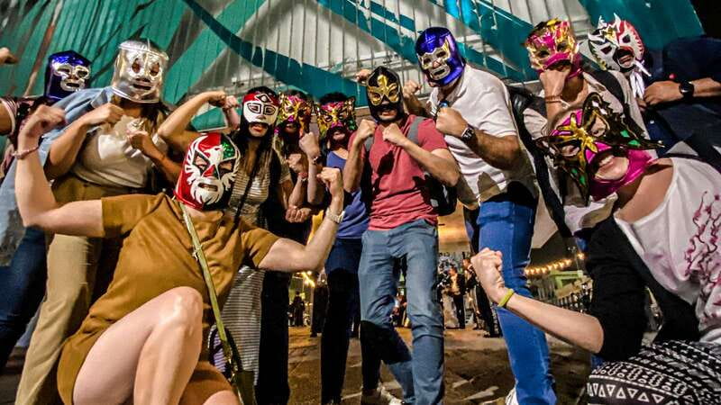 Mexico City: Lucha Libre Show, Walking Tour & Tequila - Historic Center Walk: Murals, Wrestling Shops, and Real Street Atmosphere