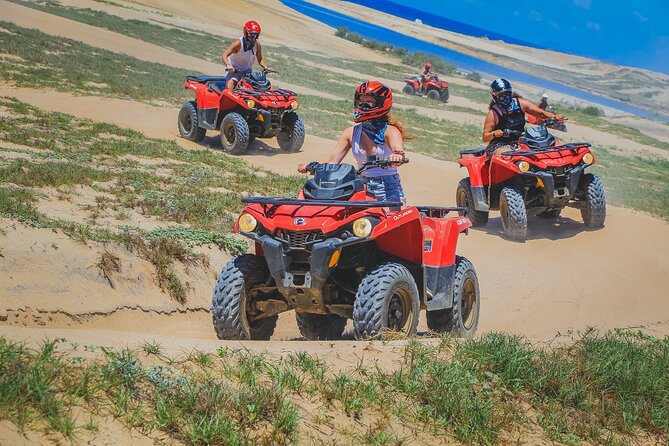 Migriño Beach and Desert ATV Tour in Cabo - Safety gear and the part you should not treat lightly