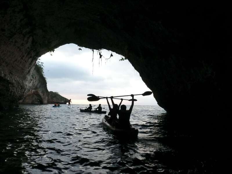Mismaloya: Los Arcos Bioluminescent Waters Kayak & Cave Tour - How much kayaking is this, really? Distance, effort, and body comfort