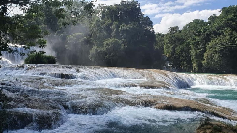 Misol Ha and Agua Azul Waterfalls Tour from Palenque - Small group up to 14: a quieter way to do popular falls