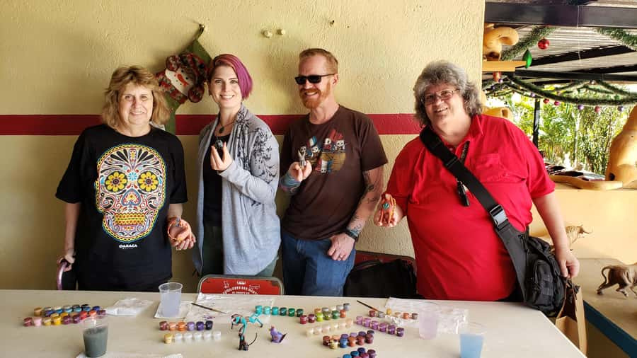 Oaxaca: Alebrije Painting Workshop with Hotel Pick-Up - From Hotel to San Martín Tilcajete, With AC Comfort