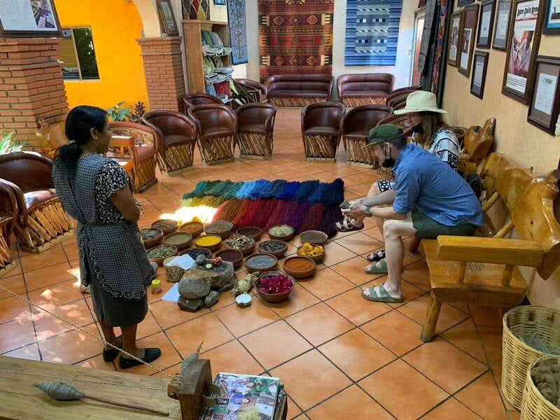 Oaxaca: Early Arrival at Hierve el Agua + Pickup + Admission - Teotitlán del Valle weaving and natural dyes: what makes it more than shopping
