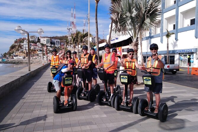 Old Town Mazatlan Segway Tour - Stop 1: Playa Olas Altas boardwalk and the lead-in to cliff-jumping