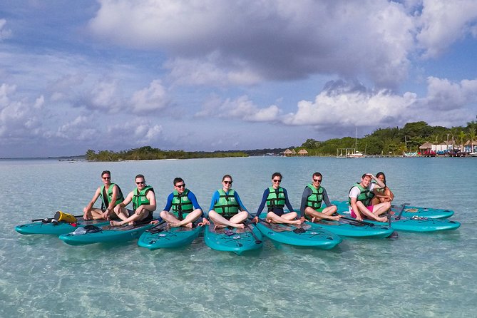 Paddleboarding and/or kayaking tour at sunrise in the lagoon of Bacalar - Weather matters on a lagoon tour, and that affects your plan