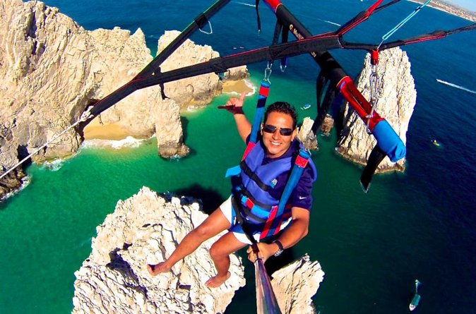 Parasailing Adventure in Los Cabos - Cabo highlights you’ll see: Cabo San Lucas Beach, El Arco, and Medano Beach