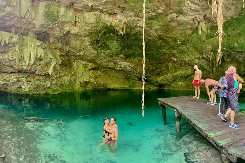 Playa Del Carmen: Cenote & Mayan Village Tour by Buggy - Private cenote swimming: why it feels better than the big-crowd version