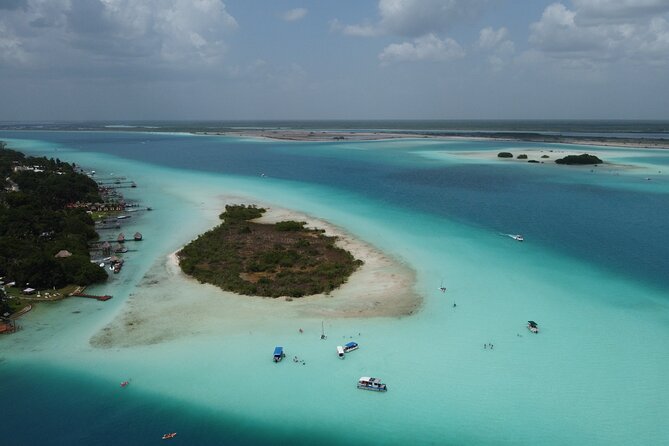 Pontoon Tour - Visit the Pirate Channel, Cenotes and Islands. - Bird Island: nature breaks between swimming