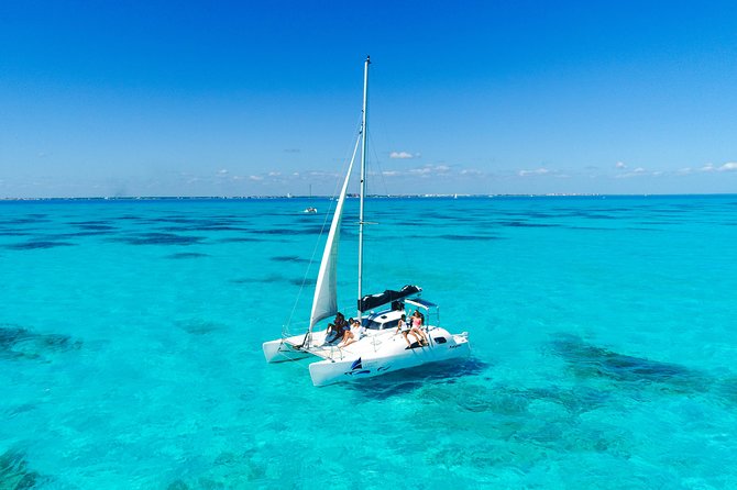 Private Catamaran from Cancun to Isla Mujeres for up to 13 People - Private Cancun to Isla Mujeres sailing, minus the usual crowds