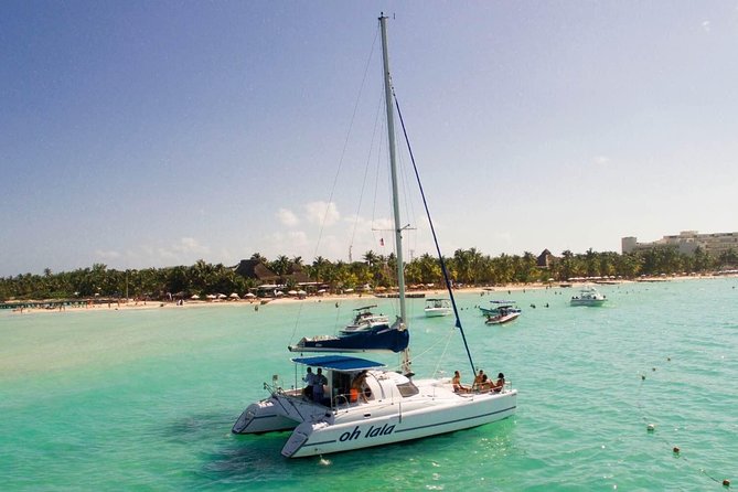 Private Catamaran from Cancun to Isla Mujeres | For up to 25 ppl - Crew Energy and Service That Makes the Day Feel Effortless