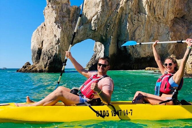 Private Los Cabos Arch & Playa del Amor tour by Glass bottom kayak - The Route That Actually Matters: Pelican Rock to El Arco to Lover’s Beach