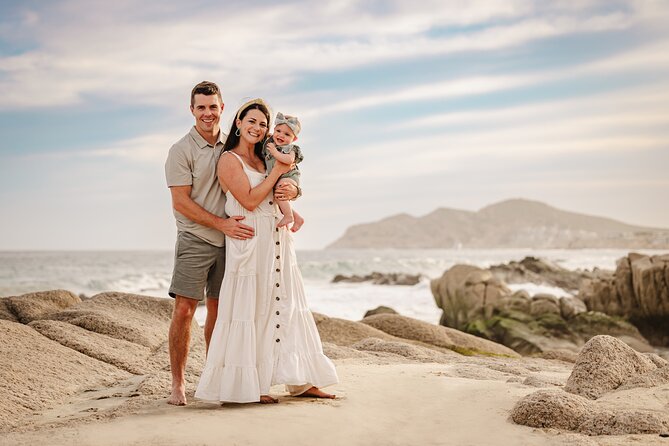 Private photo session in Los Cabos - Photo package details: edited digital images and your online gallery