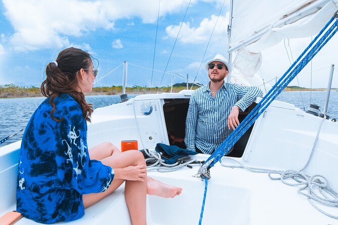 Private sailing tour of Bacalar Lagoon - Stop 2: Pirate Canal Swim Time