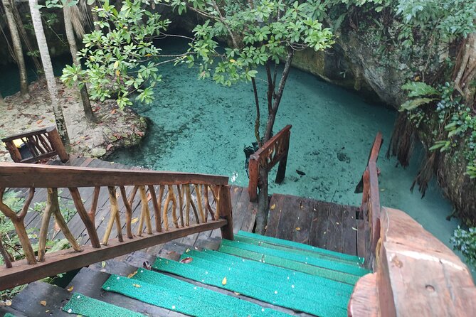 Private Tour The Best Cenotes in Tulum Riviera Maya - Cenote Xunaan Ha: Open-Air Light, Different Water, and Optional Jump Moments