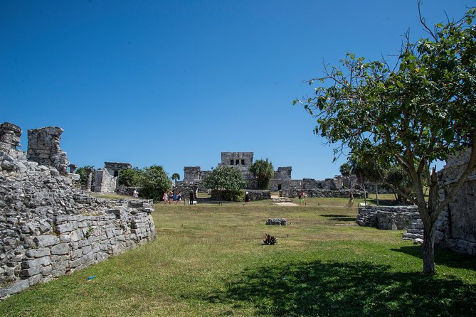 Private Tulum Ruins, Turtles in Akumal and Cenote Adventure - Cenote swim with life vest and limestone cave glow