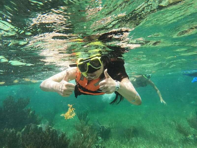Puerto Morelos: Guided Snorkeling Tour with Gear & Fees - Stop one in Puerto Morelos: corals and fish you can see fast