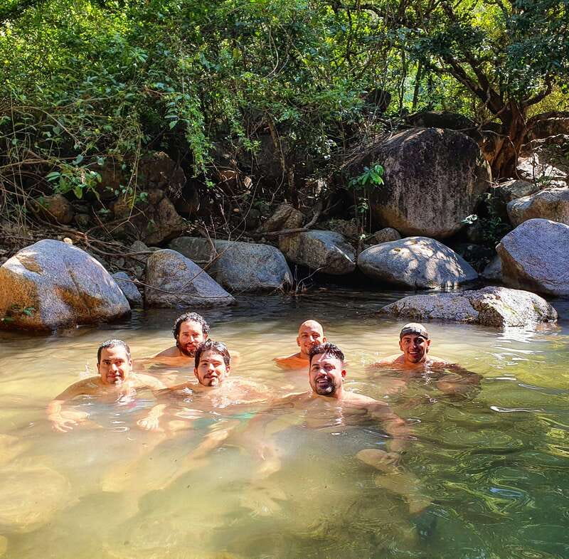 Puerto Vallarta: 4-Hour Jungle Hike and Waterfall Swim - First Waterfall Stop: Swim Holes, Fish, and Cave Energy