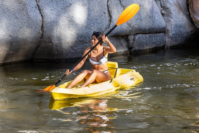 Puerto Vallarta Best Zipline Canopy + Tequila and Speed Boat Ride - Riverfront food, waterslides, and kayaks: the cooldown that makes it feel worth it