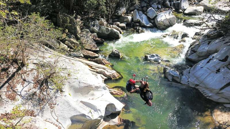 Puerto Vallarta: Canopy Tour with Zipline and Speedboat Ride - River Time After the Zips: Slides, Kayaks, and Natural Pools