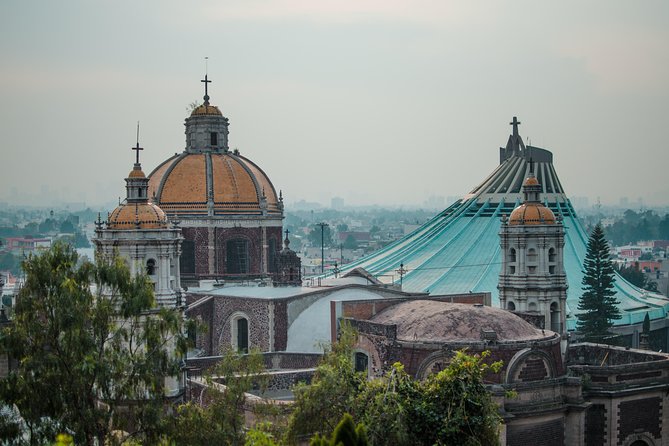 Pyramids of Teotihuacan, Guadalupe Shrine & Tlatelolco Tour - Basilica de Santa Maria de Guadalupe: Where the Spiritual Stops and the Architecture Takes Over