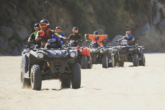 Ride through Bajas wild beauty—from desert trails to ocean views. - Playa Migriño stop: whales in winter, surfing energy, and sunset photos
