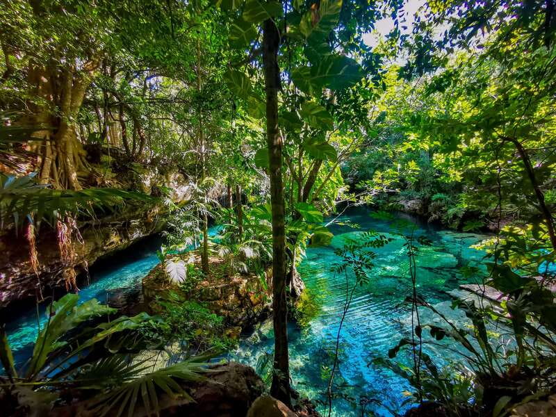 Riviera Maya: EcoPark Kantun-Chi Cave Adventure - Zihil Ha Cenote: Snorkeling or Kayaking in Open-Water Conditions