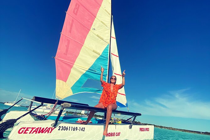 Sail away! Hobie Cat Tour Bacalar - Swimming time, photos, and the small comfort details