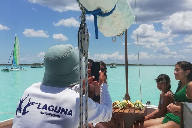 Sailboat tour across the seven colors lagoon in Bacalar - Stop 1: Bacalar lagoon highlights, pirate channel, cenotes, and birds