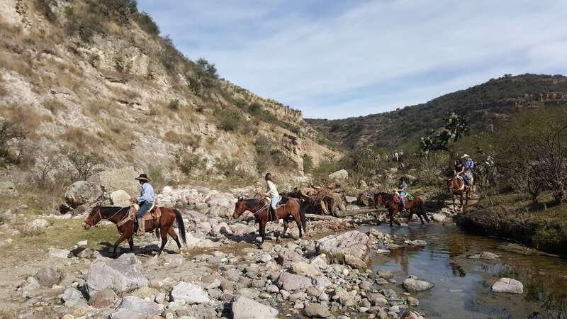 San Miguel Allende: Half-Day Horseback Riding Adventure - First Gallops and River Crossings Through Ranch Country