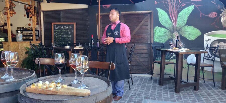 Santiago de Querétaro: Pueblos Mágicos Cheese and Wine Route - Bernal and Peña de Bernal: main street views and street-food flavors