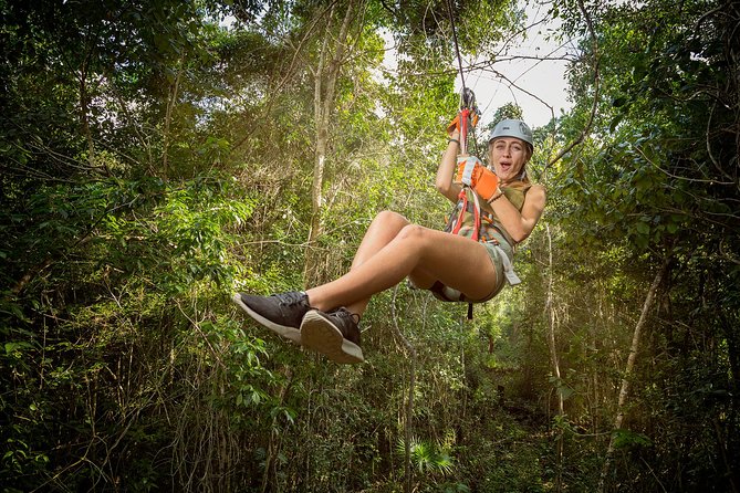 Selvatica Park Ziplines, Cenote, and ATV Tour From Cancun and Riviera Maya - Bungee Swing and Parachute Jump, with Real Safety Briefing