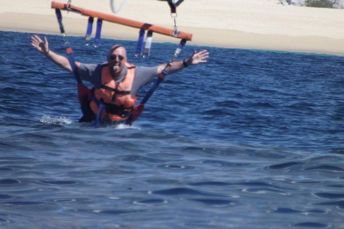 Single or Double Parasailing in Cabo with Views of The Arch - What You’ll See Above Cabo San Lucas Coastline