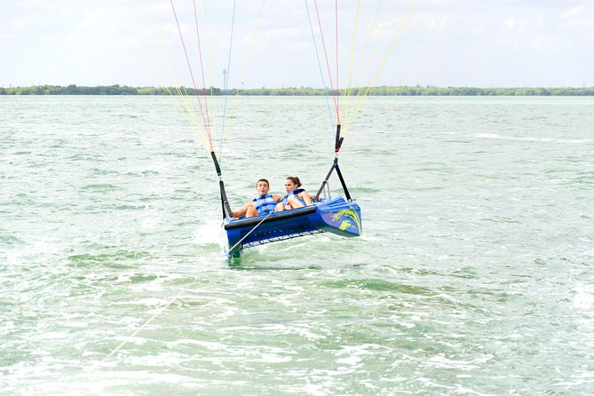 Skyrider Parasailing Tour with Panoramic View of Cancun - The timing: 10 minutes in the air, about 45 minutes total