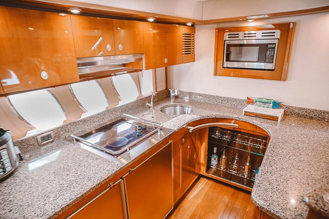 Steel Aweigh 65ft Sea Ray Yacht Rental - The Food and Open Bar: Custom Menu + Real Value