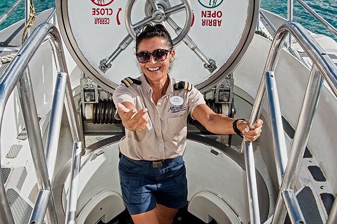 Submarine Atlantis Cozumel Adventure by Day & Sunset - What it feels like to go to 100 feet without getting wet