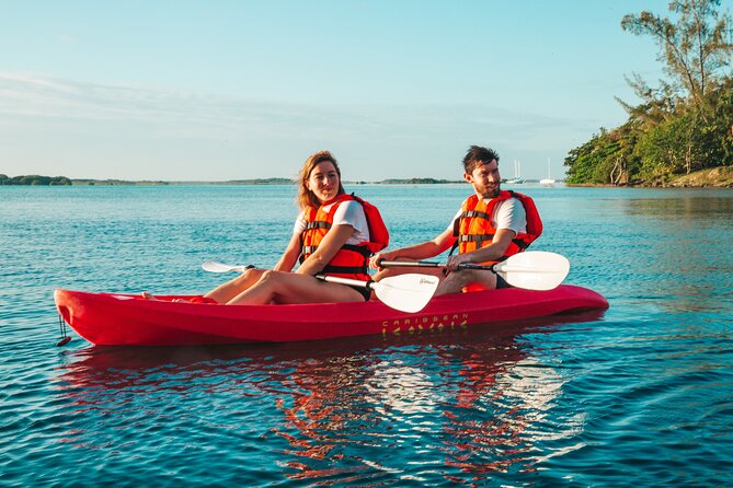 Sunrise Kayaking Tour in Bacalar with Breakfast and Photos - Canal de los Piratas at dawn, mangroves and big color changes