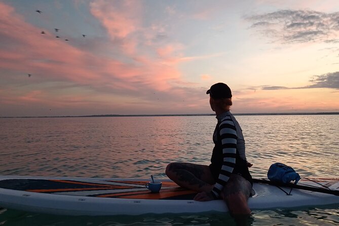 Sunrise on Paddleboard with breakfast in the lagoon of 7 colors - Bird Island: A Wildlife Stop That Doesn’t Feel Like a Detour
