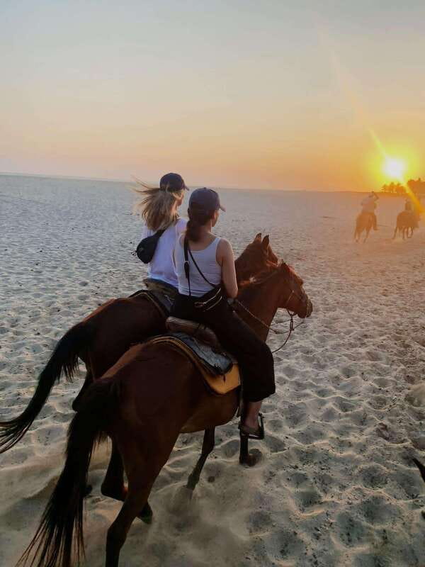 Sunset by Horse on the Beach - How the 3.5 hour sunset ride actually works