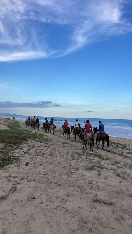 Sunset by Horse on the Beach - Gallop at dusk, then fireflies by the lagoon