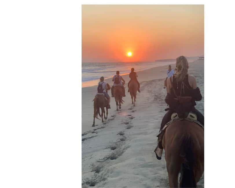 Sunset by Horse on the Beach - What’s included, and how to plan around what’s not