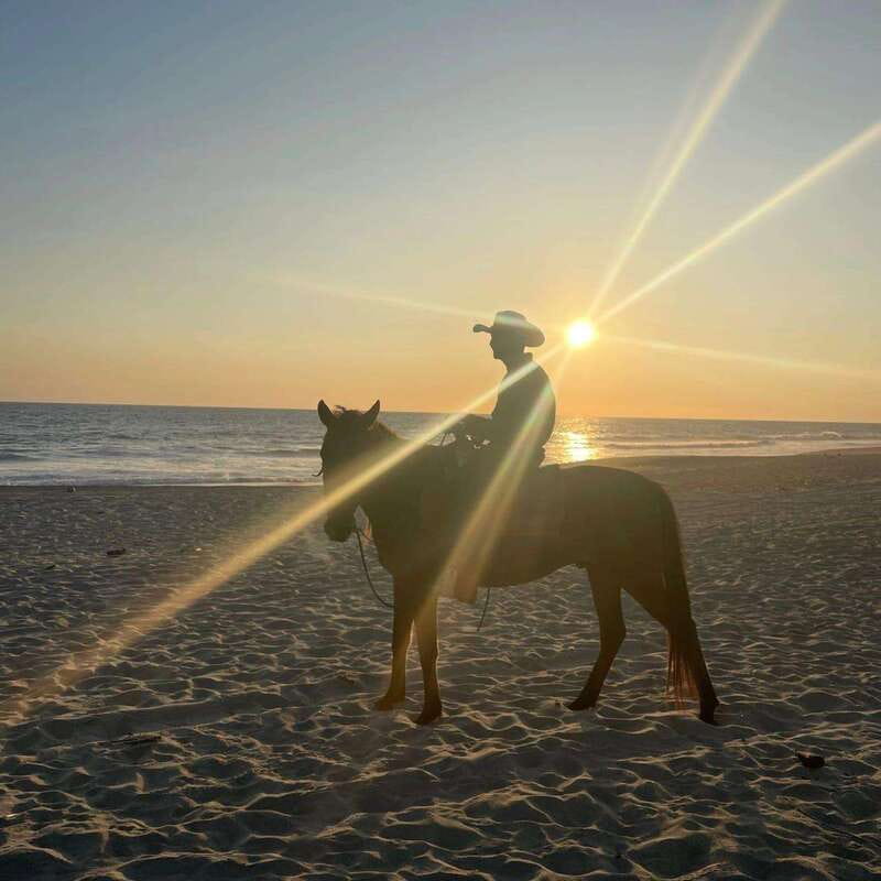 Sunset by Horse on the Beach - Price and value for $122 per person