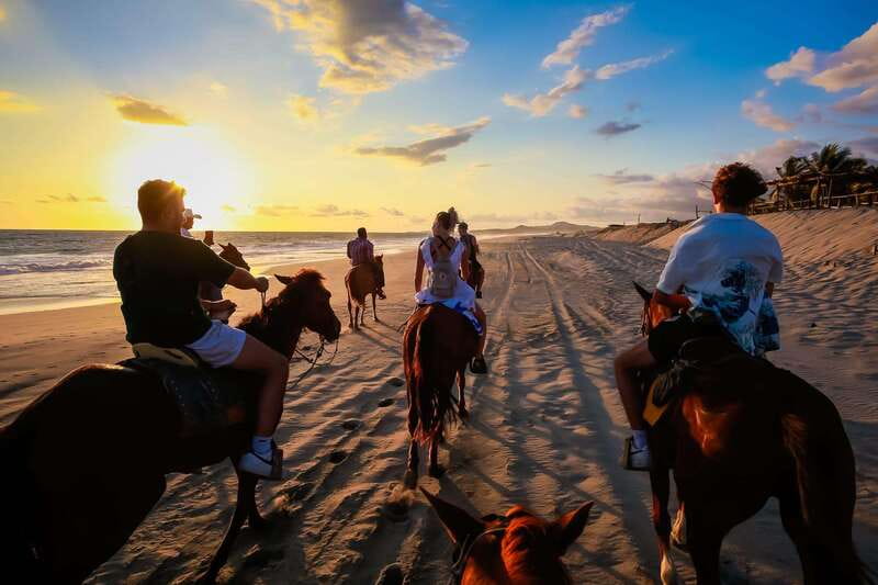 Sunset by Horse on the Beach - Pickup in Puerto Escondido, then the quick drive to the horses spot